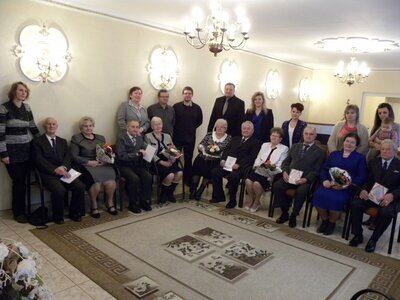 Jubilaci małżeńscy.